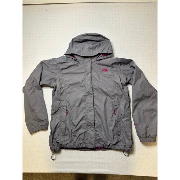 The North Face Jackets & Blazers - The North Face Insulated Hooded Jacket Women’s XL Gray Pink Lining Waterproof